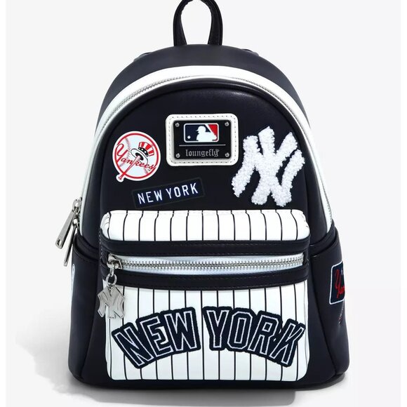 Loungefly New York Yankees Baseball Mini Backpack - Picture 1 of 2